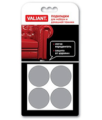 Подкладки п/мебель, 4 шт, d38, тефлон, T4