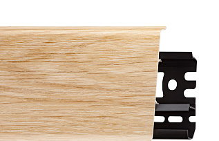 Плинтус со съемной панелью Дуб Лингбург 70мм (04)