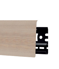 Плинтус со съемной панелью Дуб Пасадена 70мм (138)