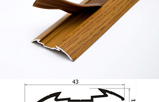 Порог алюминиевый 0,9 м, GA1, 01-1