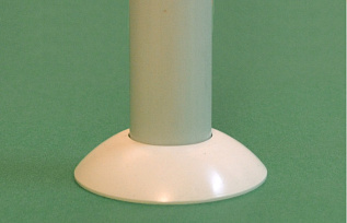 Розетты напольные d-32 Белый (2шт.)