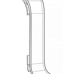 Соединитель Дуб Бургос 70мм (20)