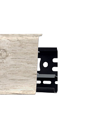 Плинтус со съемной панелью Дуб Сельма 70мм (137)