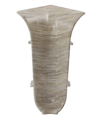 Внутренний угол Дуб аргенто 58мм (831)